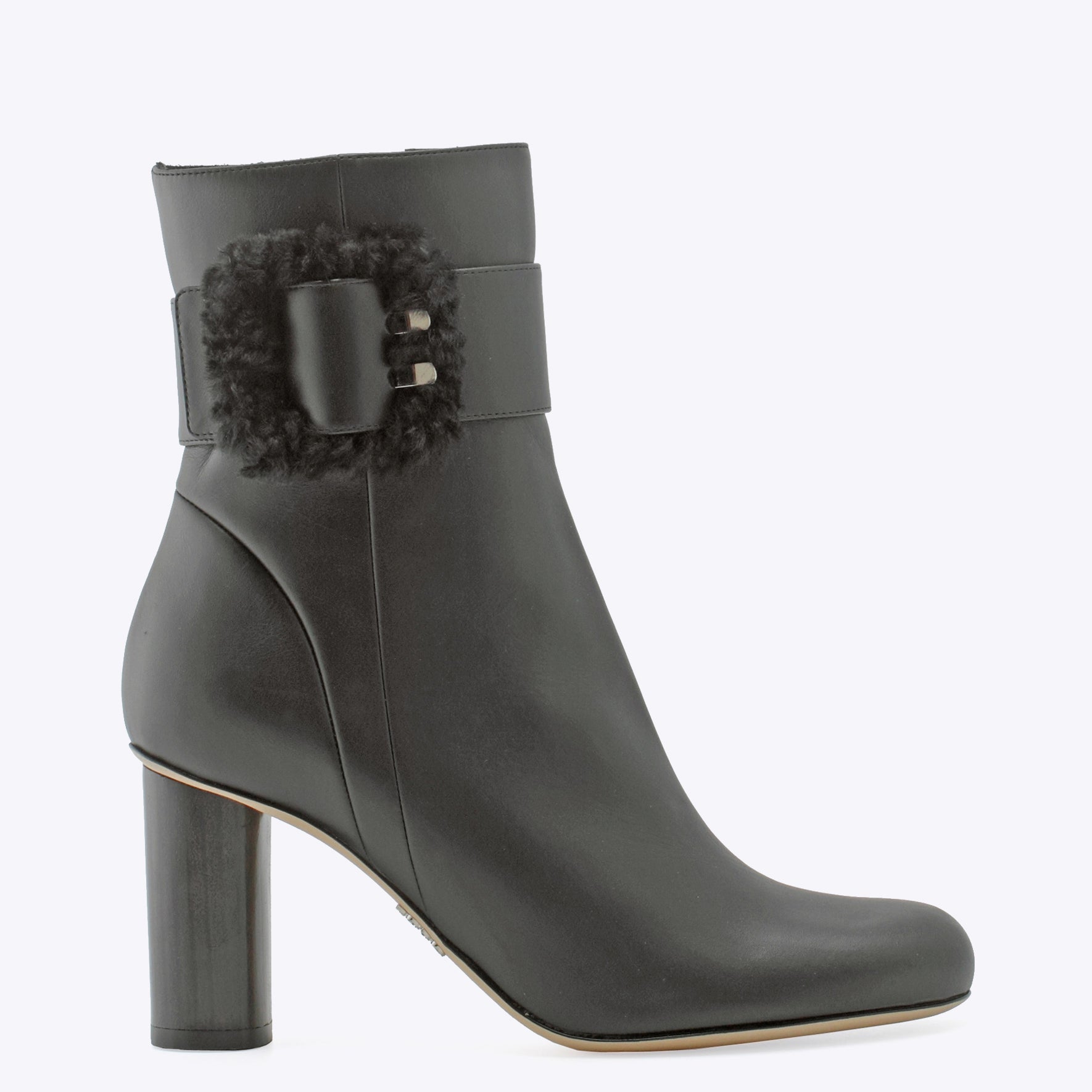 Bootie with buckle