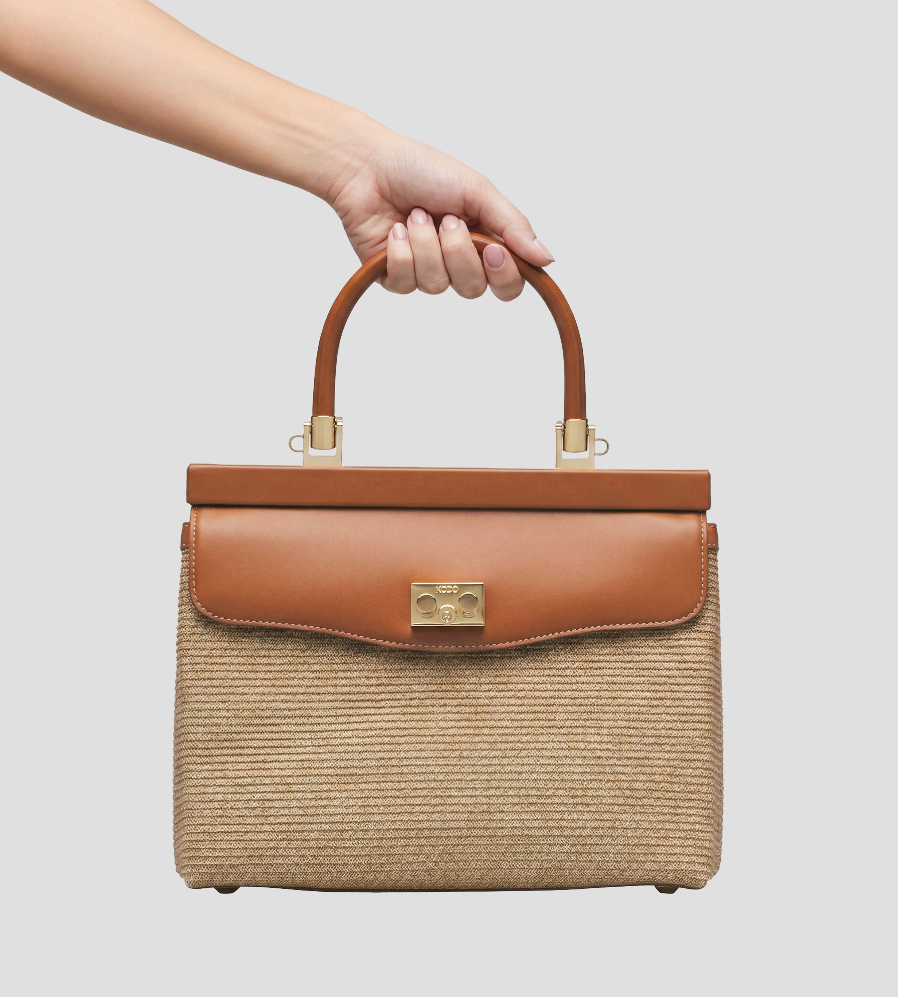 Large Paris Raffia